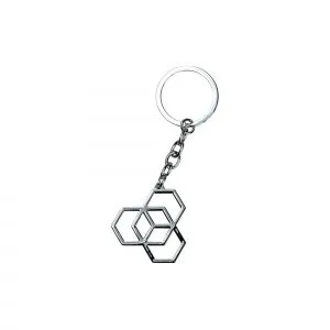 Carbon Collective Logo Keyring